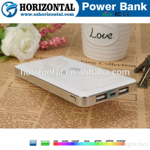 5V 1A With LED light And Card Reader Fuction Portable Wireless Mini Mobile Power Bank